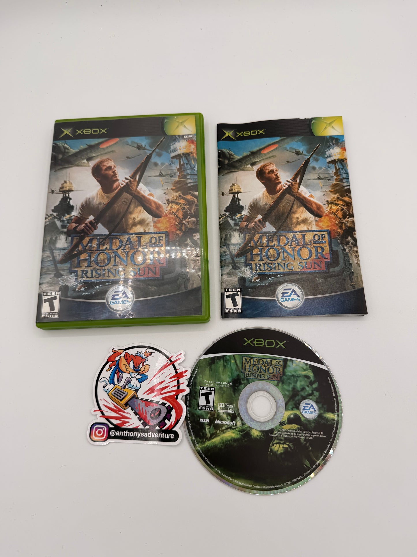 Medal of Honor Rising Sun - OG XBOX