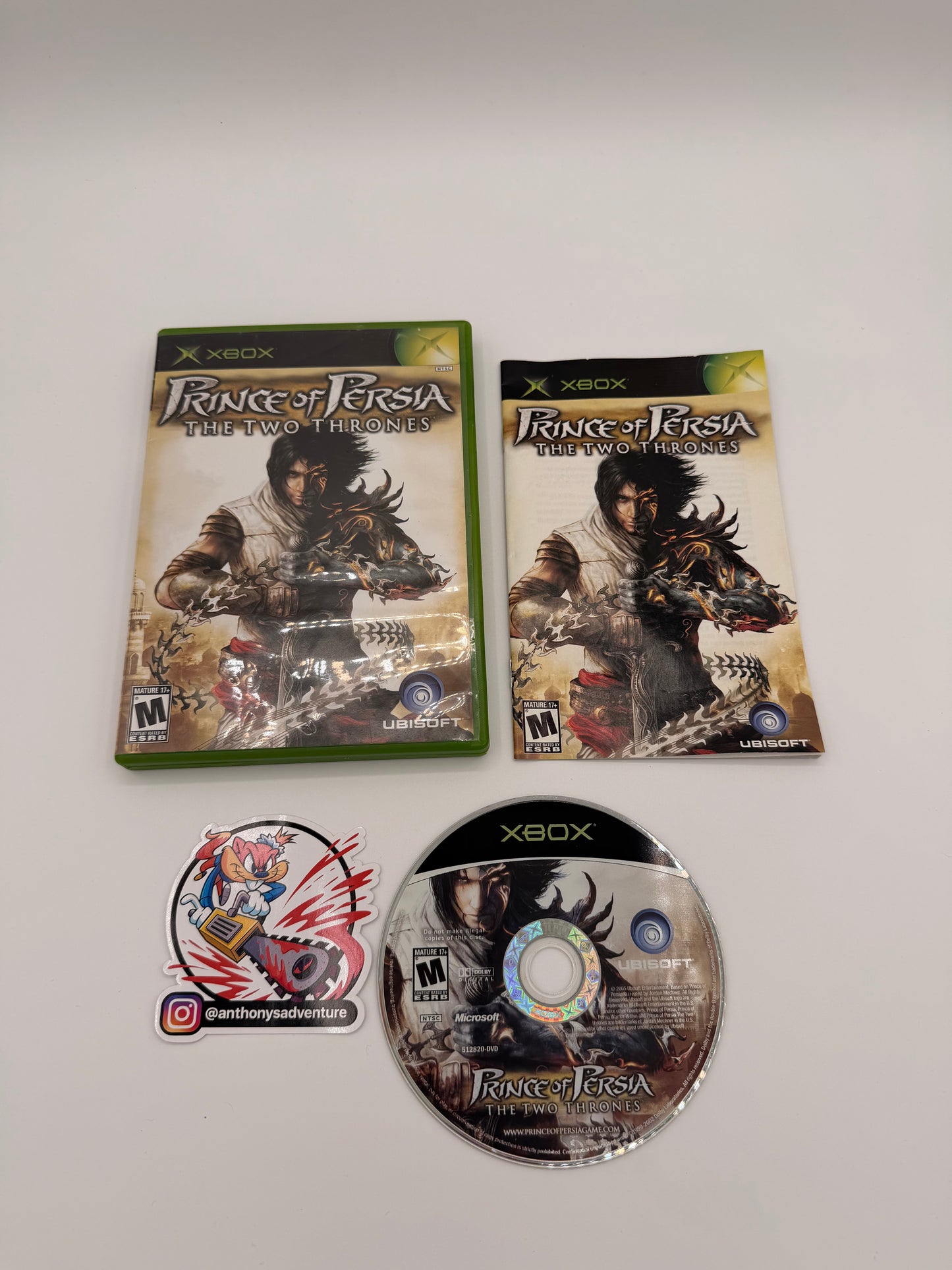 Prince of Persia Two Thrones - OG XBOX