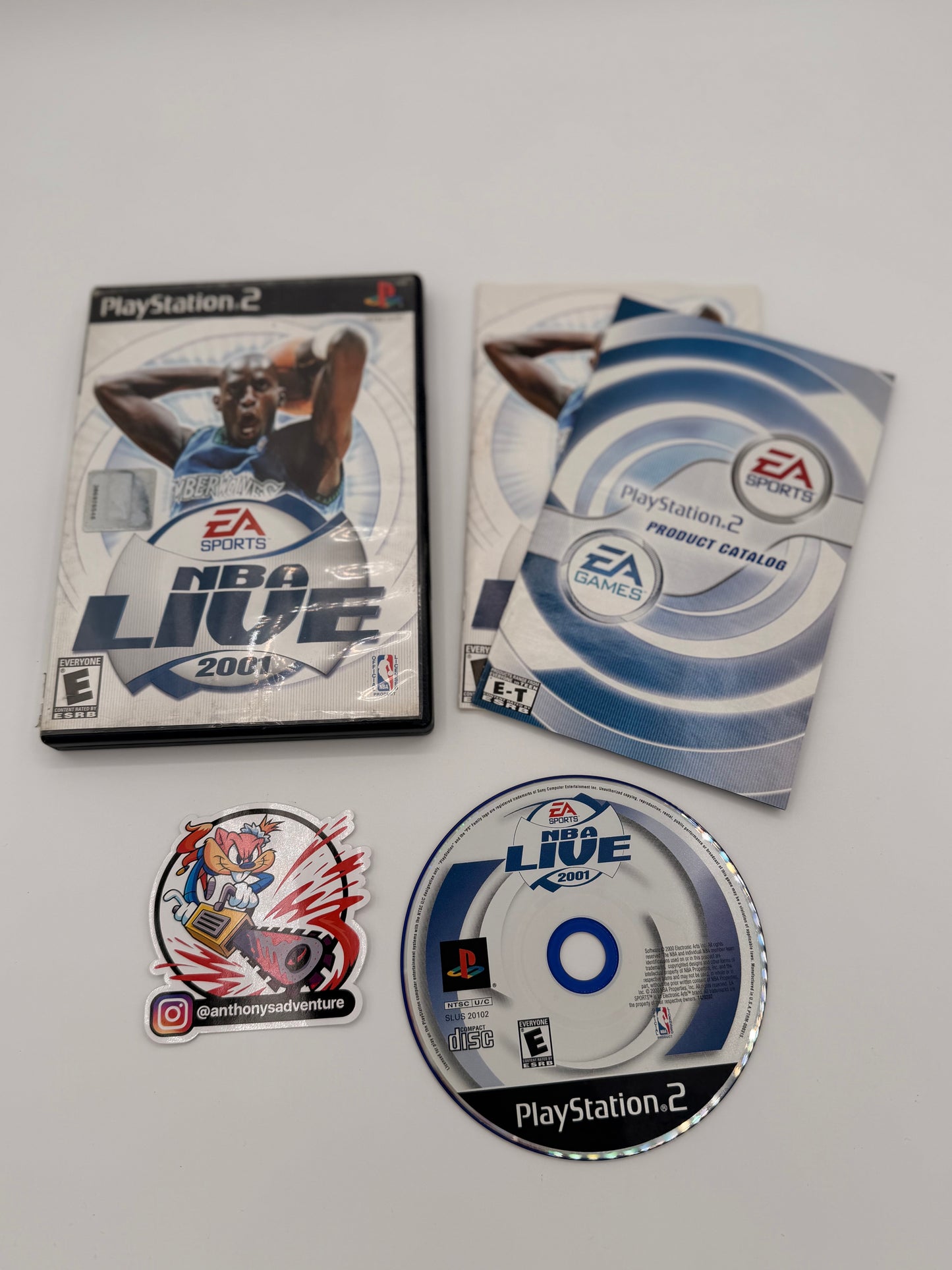 NBA Live 2001 - PS2