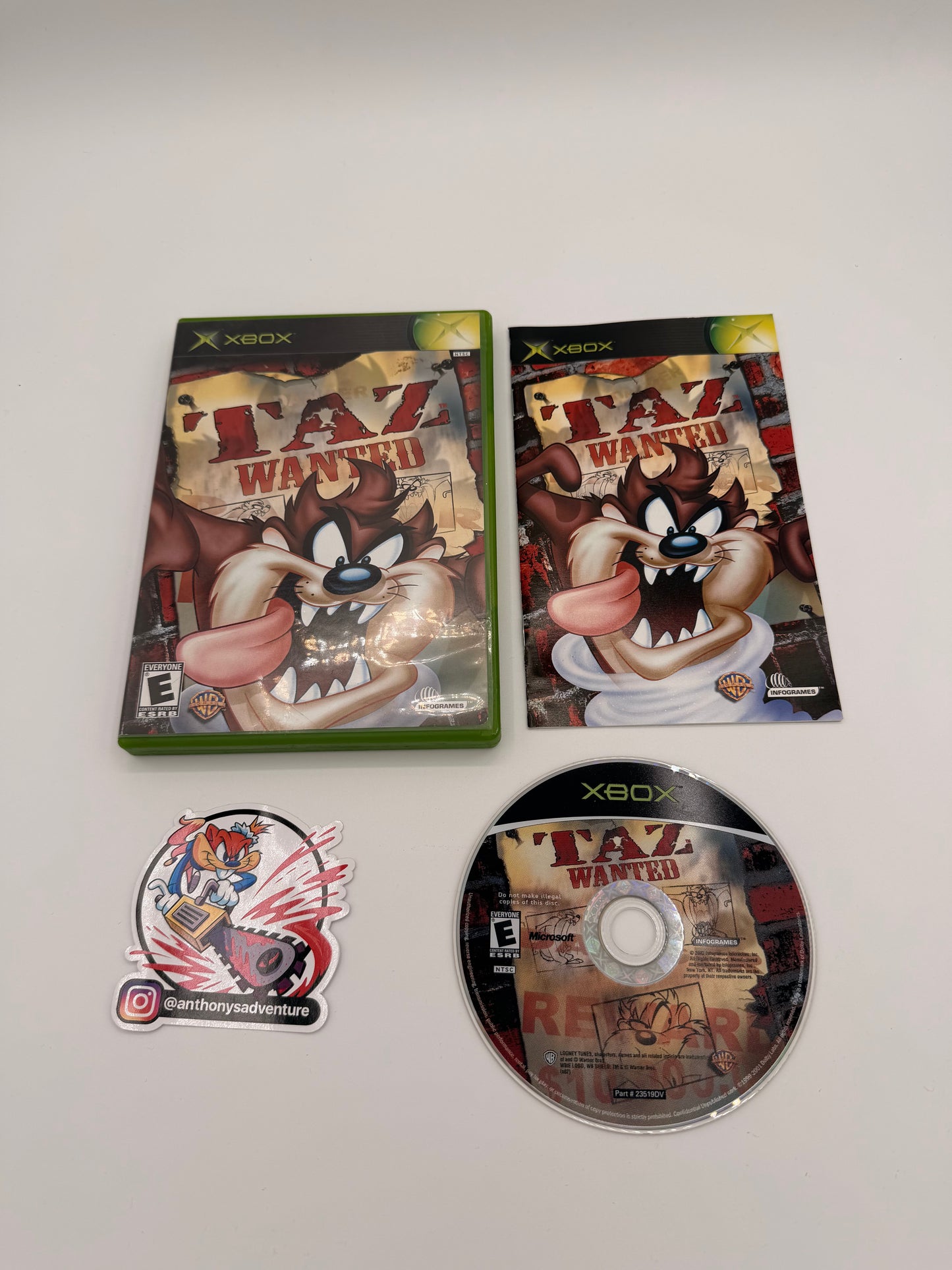 Taz Wanted - OG XBOX