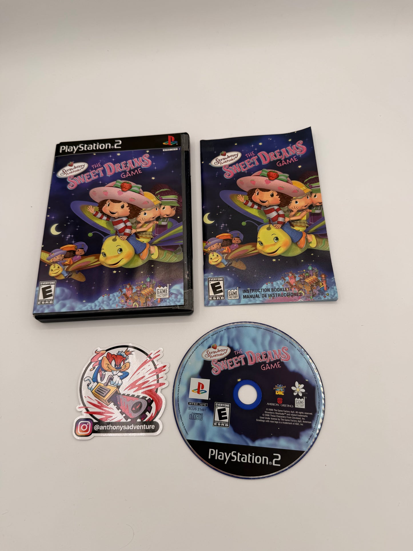 Strawberry Shortcake The Sweet Dreams Game - PS2