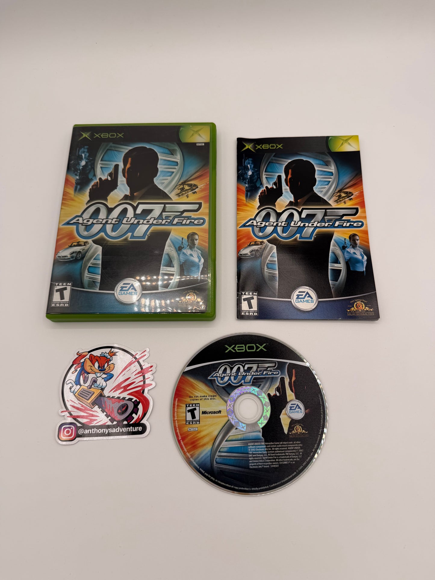 007 Agent Under Fire - OG XBOX