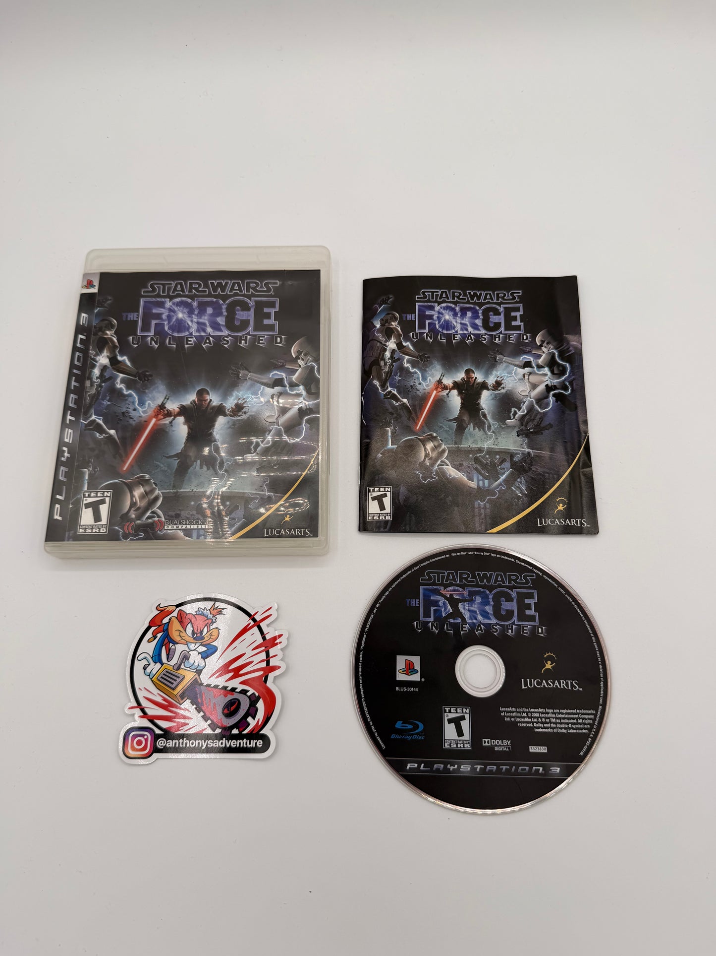 Star Wars The Force Unleashed - PS3