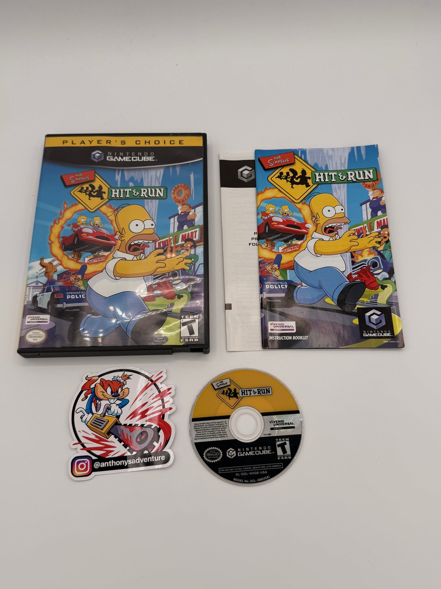 The Simpsons Hit and Run (Player’s Choice) - GameCube