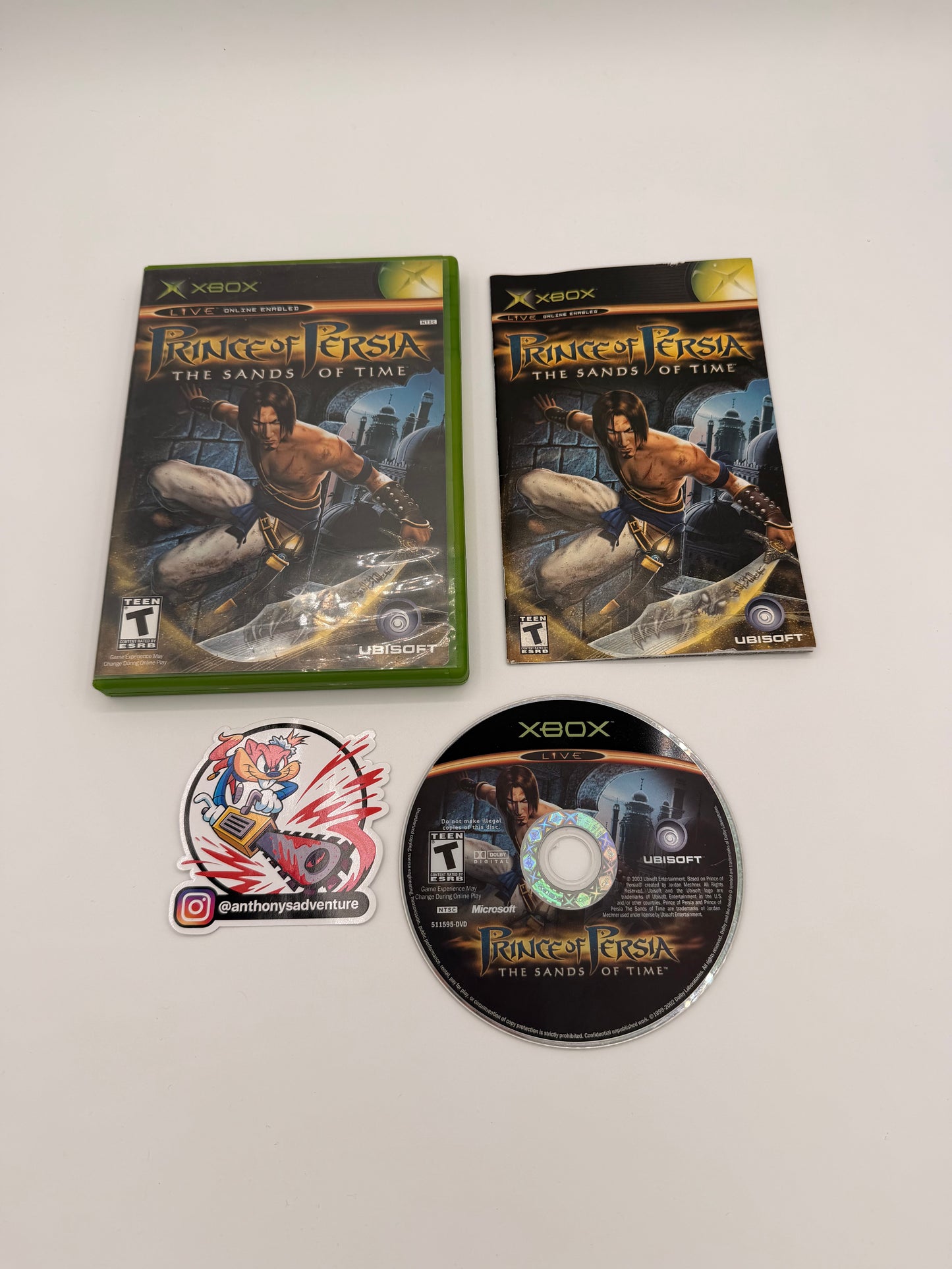 Prince of Persia Sands of Time - OG XBOX