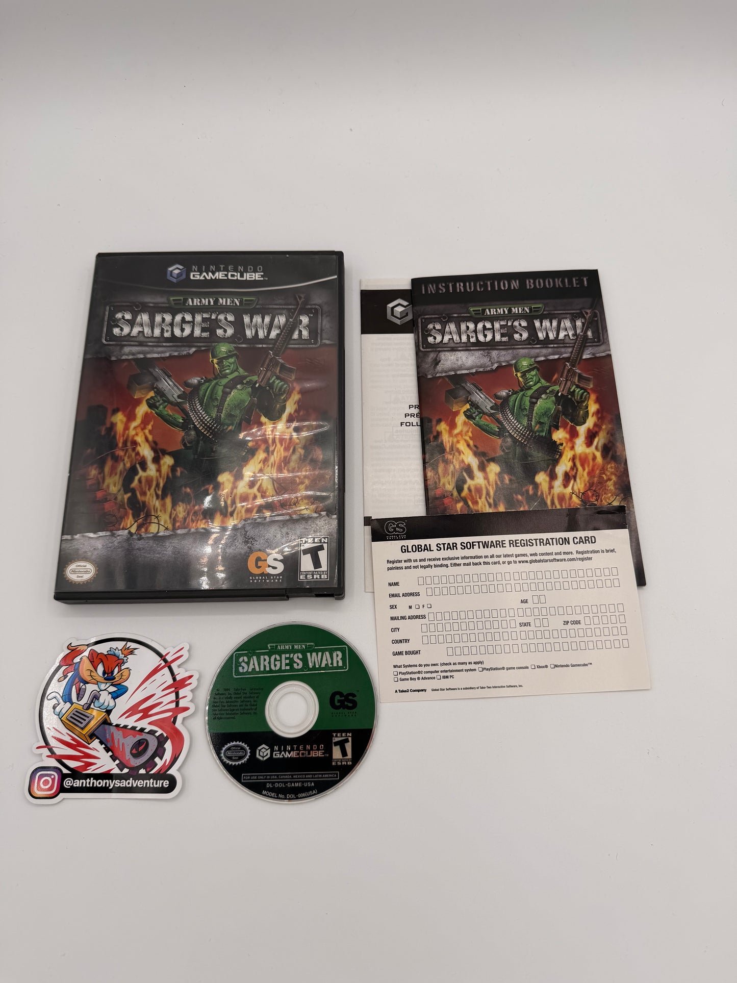 Army Men Sarge’s War - GameCube