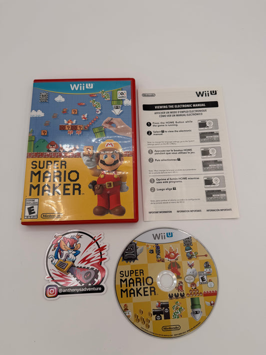 Super Mario Maker - Wii U