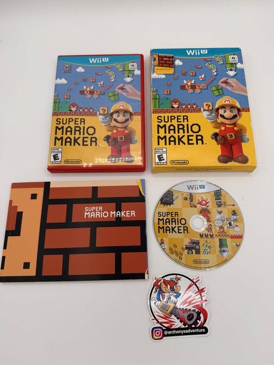 Super Mario Maker Book Bundle - Wii u