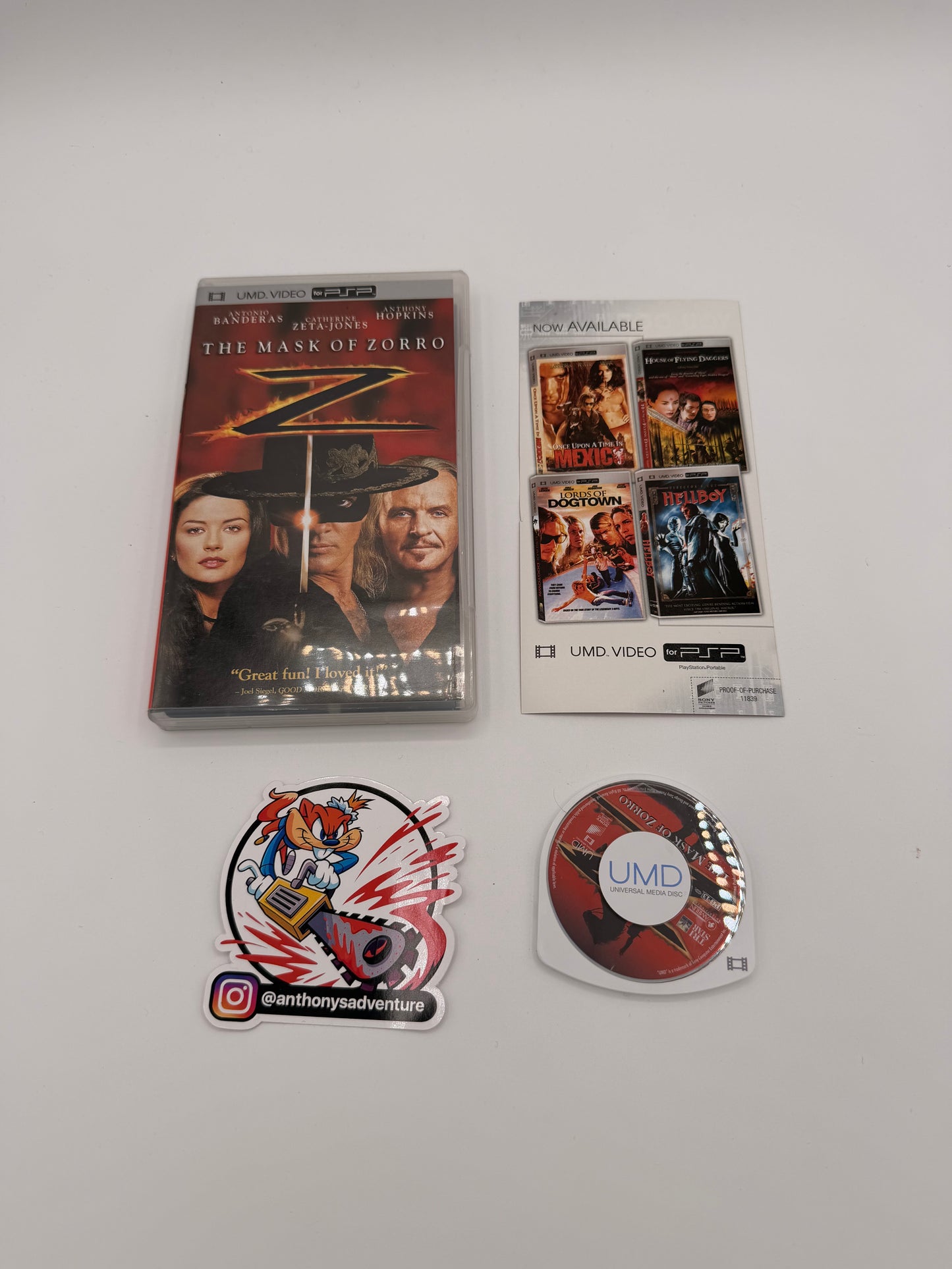 The Mask of Zorro (UMD) - PSP