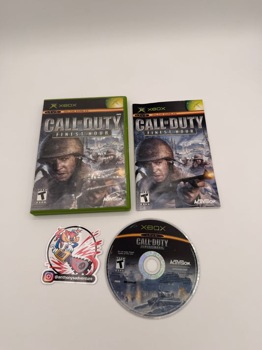 Call of Duty Finest Hour - OG XBOX