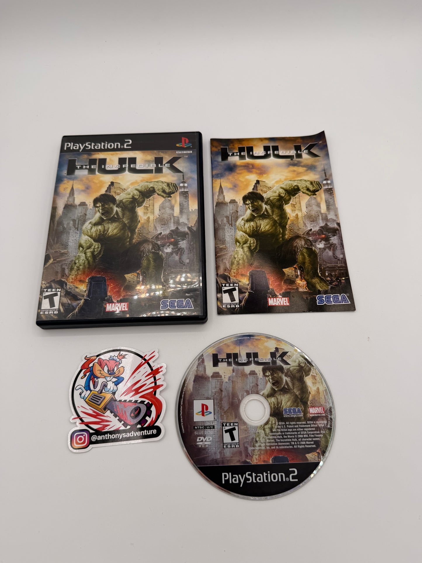 The Incredible Hulk - PS2