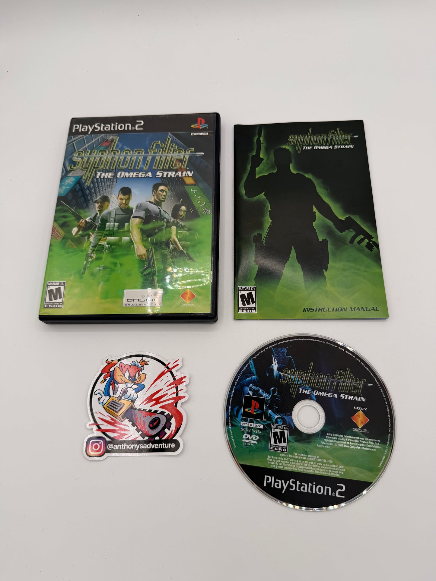 Syphon Filter Omega Strain - PS2