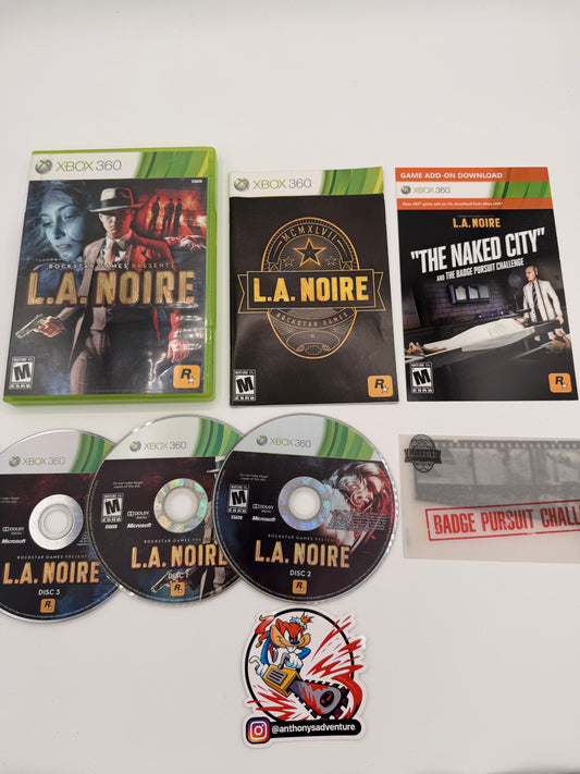 L.A. Noire - XBOX 360