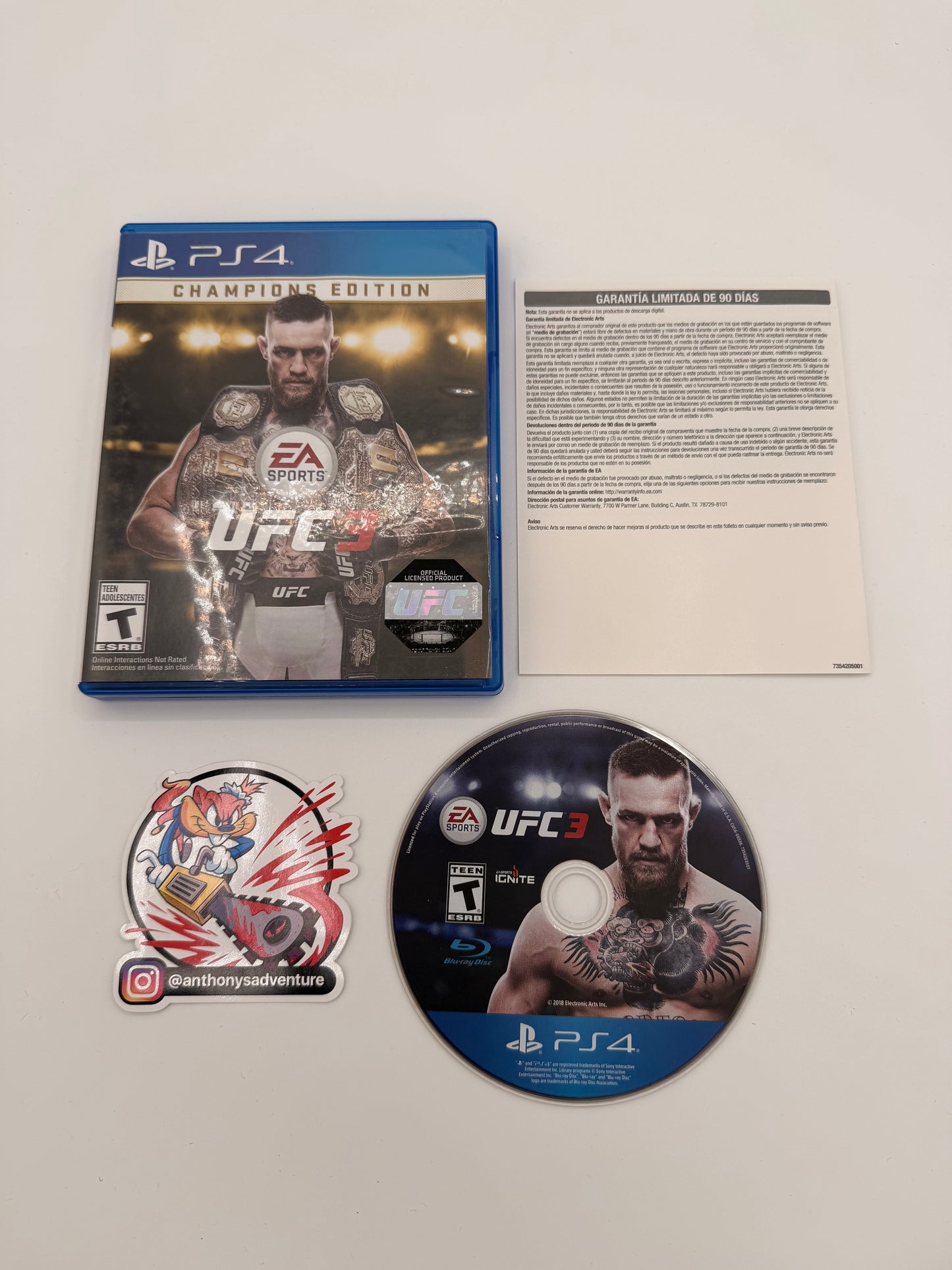 UFC 3 Champions Edition - PS4